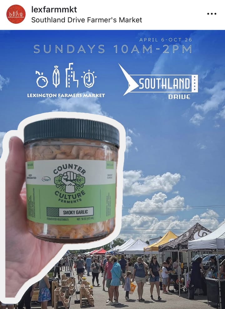 See you at the Sunday Farmers' Market & Reminder of Member Share Pickup this Friday 4/11